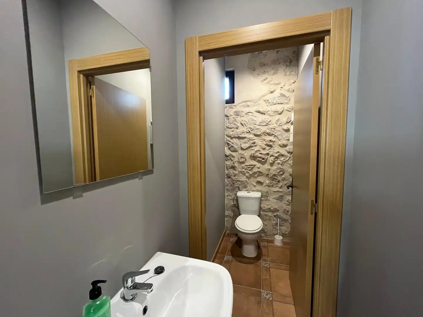 Baño de Casa o chalet en venta en La Parrilla  con Calefacción, Amueblado y Alarma