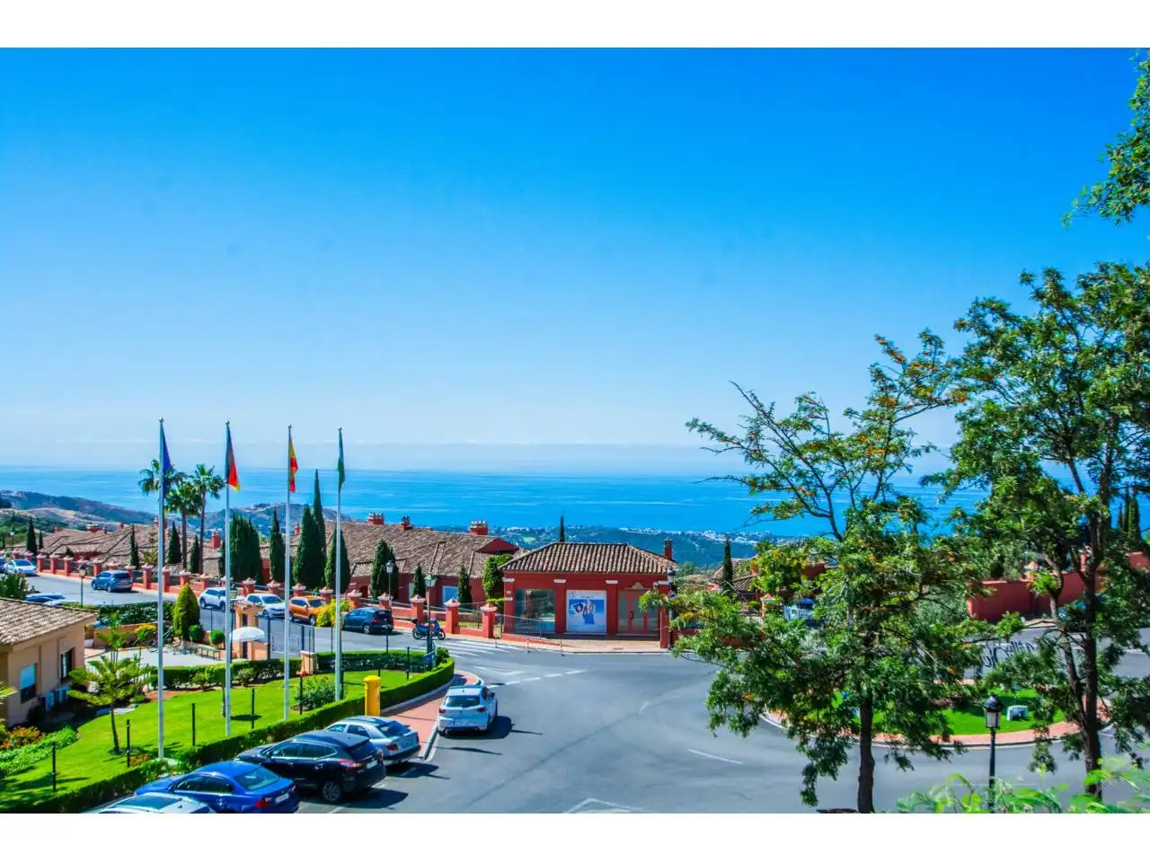 Vista exterior de Apartament de lloguer en Ojén amb Aire condicionat, Calefacció i Terrassa