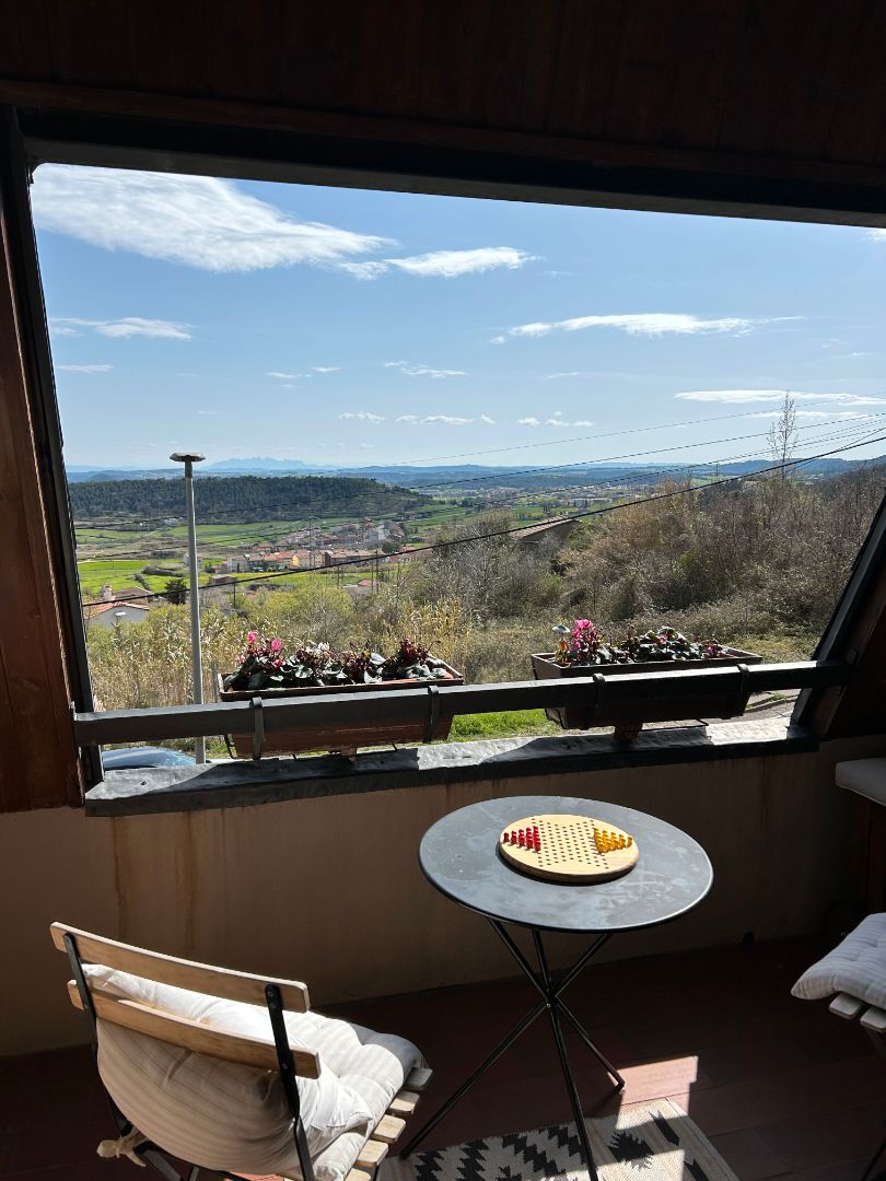 Terrace of Flat for sale in Berga  with Furnished