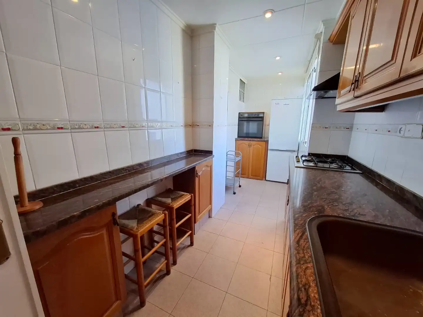 Küche von Wohnung zum Verkauf in Valencia mit Möbliert und Balkon