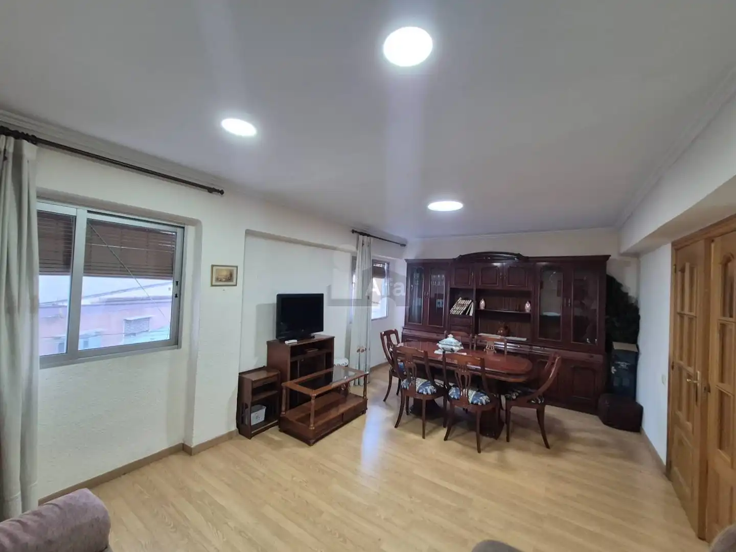 Sala d'estar de Pis de lloguer en Valencia amb Aire condicionat, Moblat i Forn