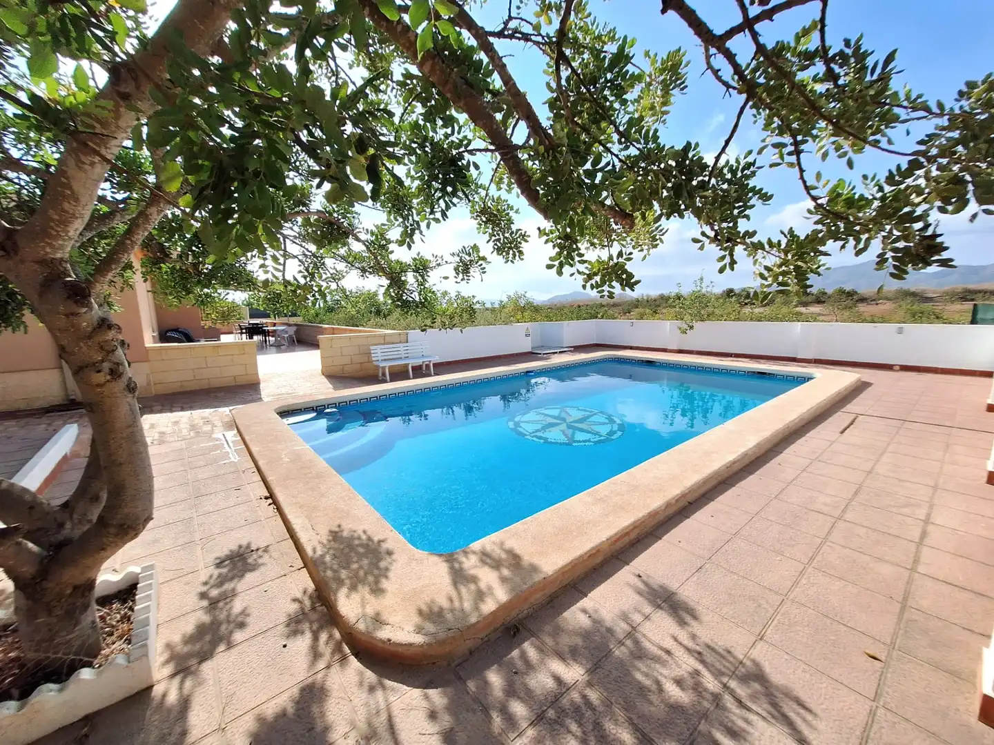 Piscina de Finca rústica en venda en Cartagena amb Jardí privat, Piscina i Moblat