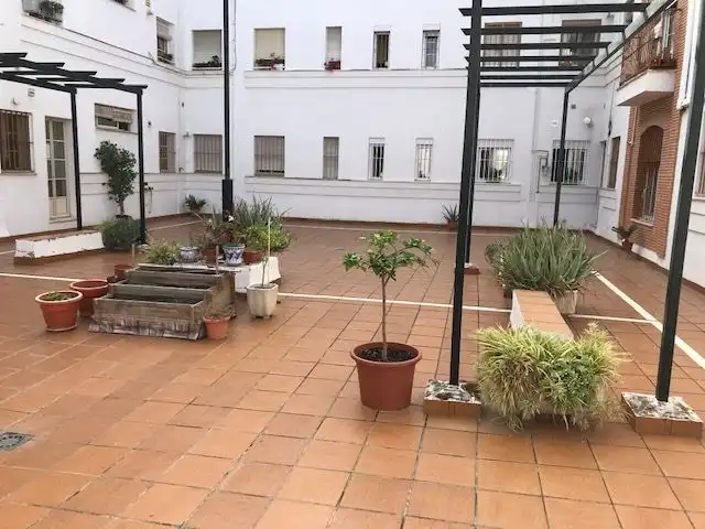 Terrasse von Geschaftsraum zum Verkauf in Sevilla mit Klimaanlage