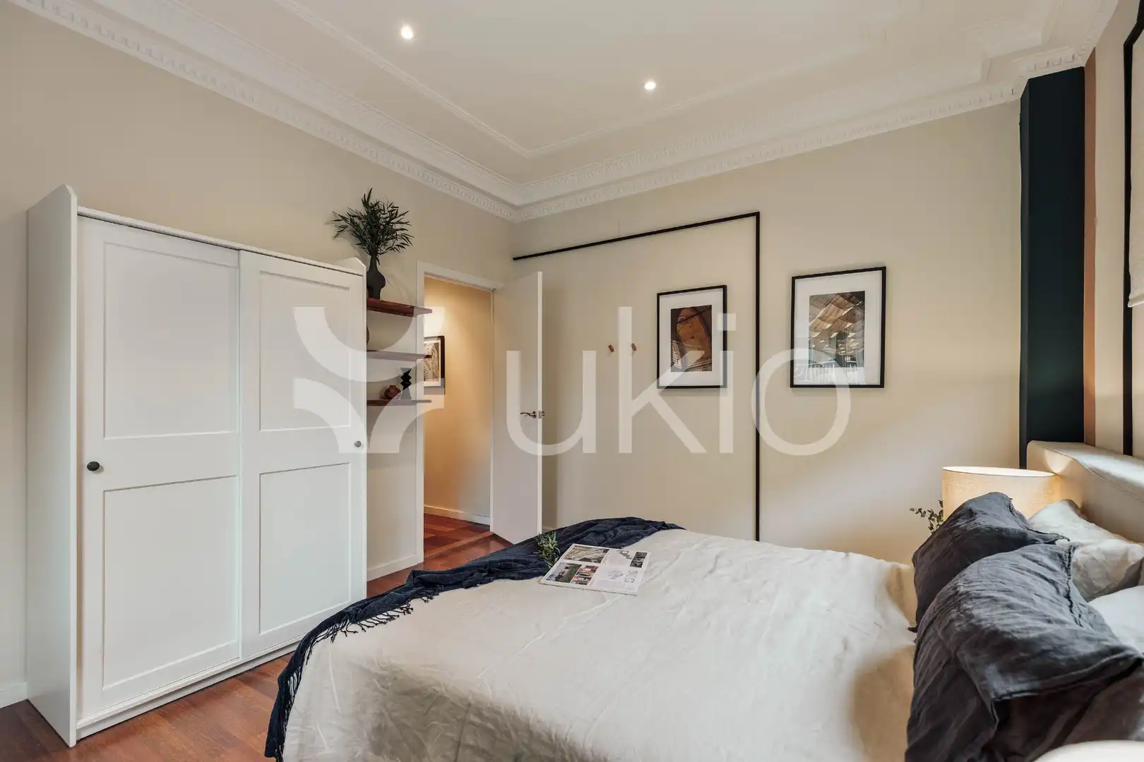 Bedroom of Apartments for rent in Barcelona  with Air Conditioner, Heating and Furnished