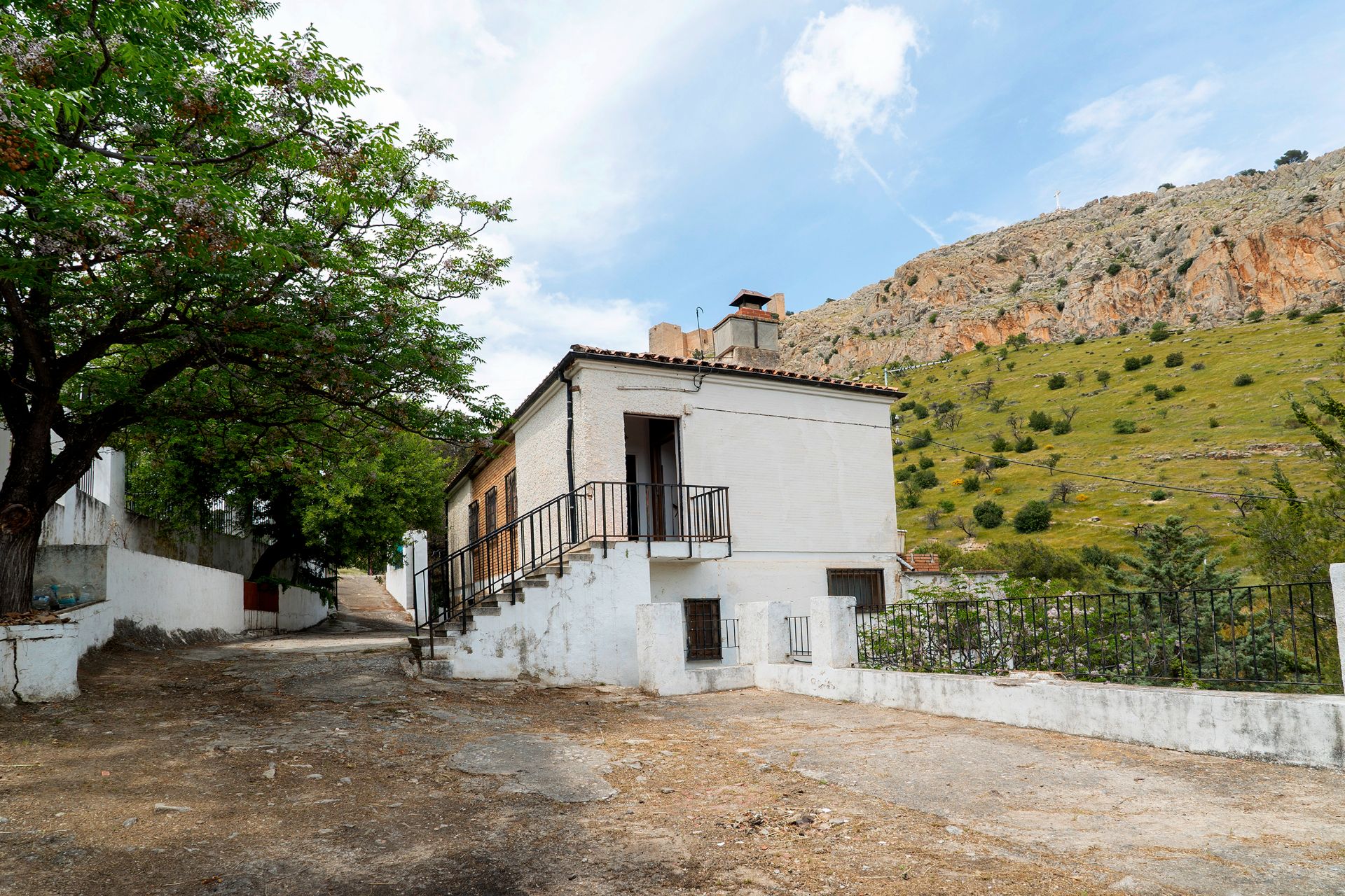 Exterior view of House or chalet for sale in  Jaén Capital  with Heating, Private garden and Terrace