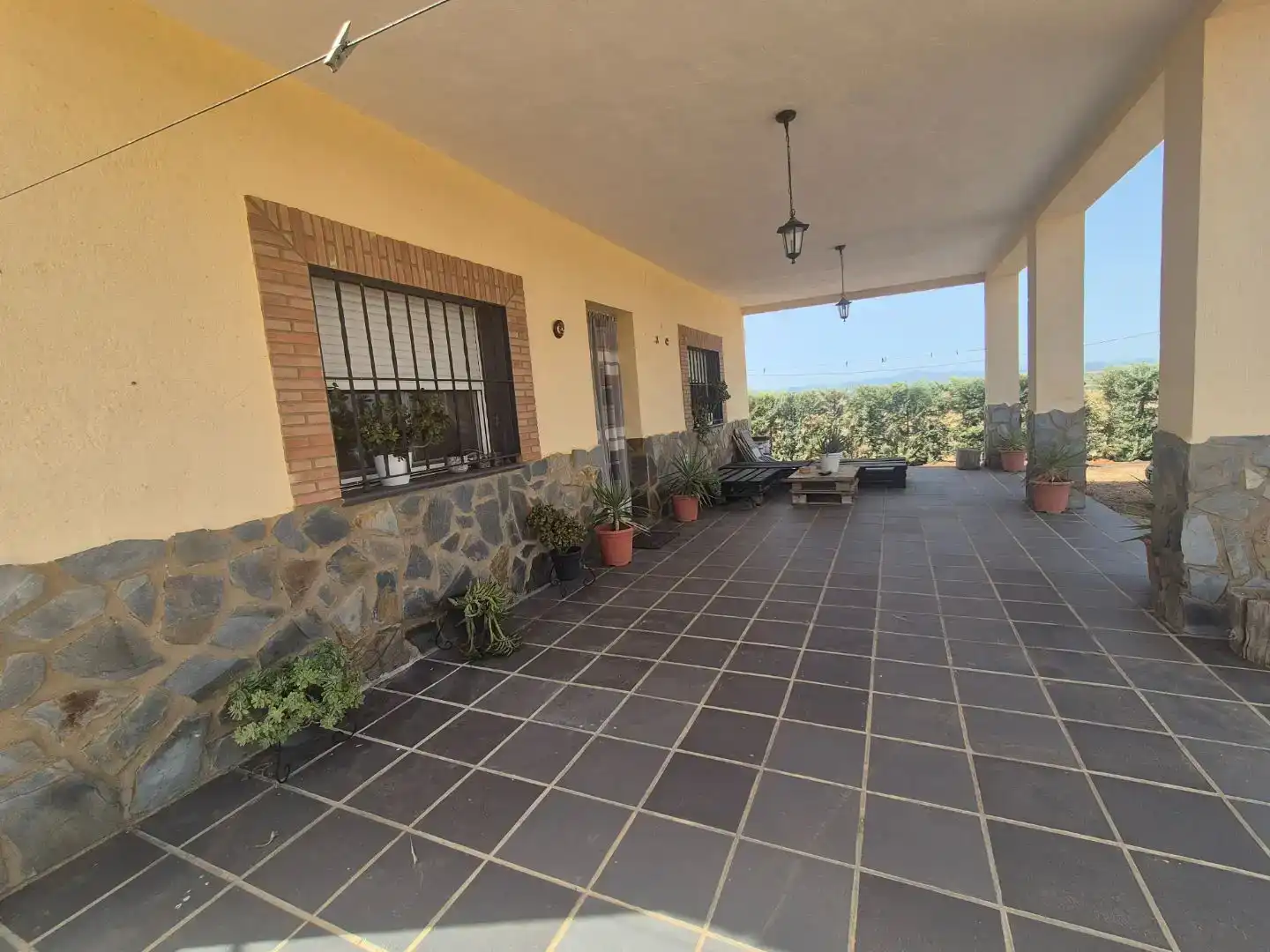 Terrassa de Casa o xalet en venda en Navalvillar de Pela amb Aire condicionat