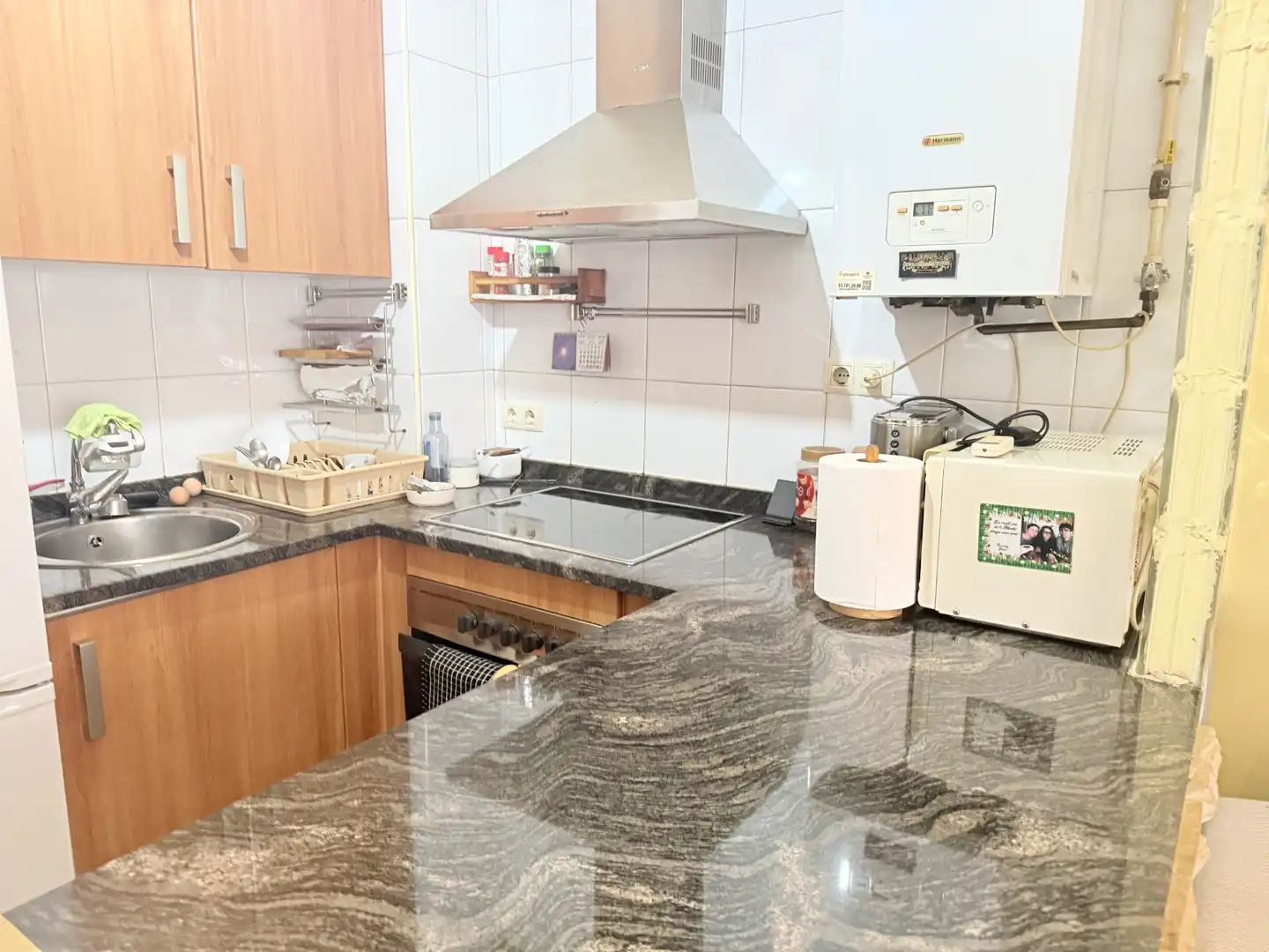 Cocina de Planta baja en venta en Argentona con Aire acondicionado, Calefacción y Horno