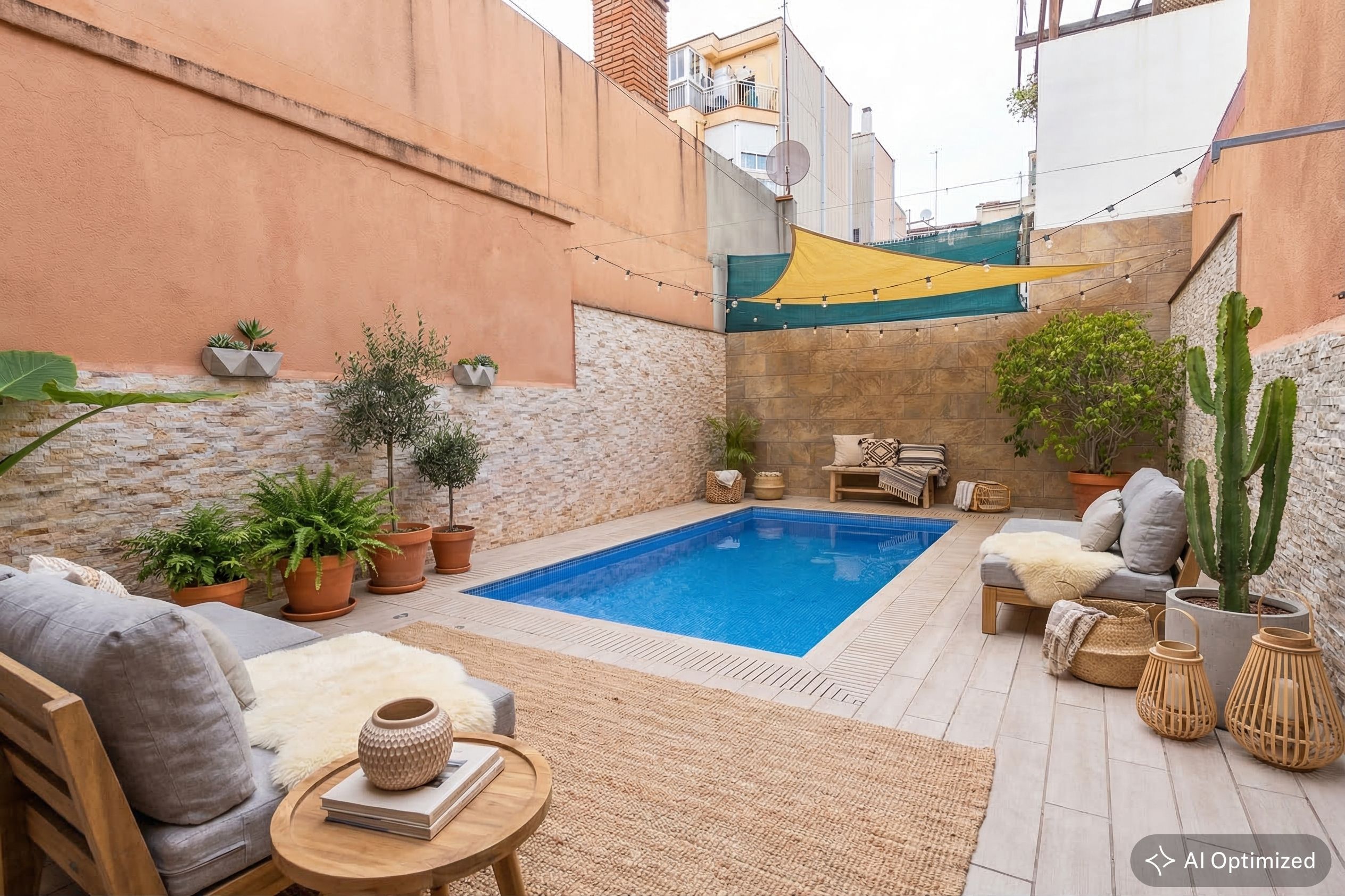 Piscina de Casa o xalet en venda en  Barcelona Capital amb Aire condicionat, Calefacció i Parquet