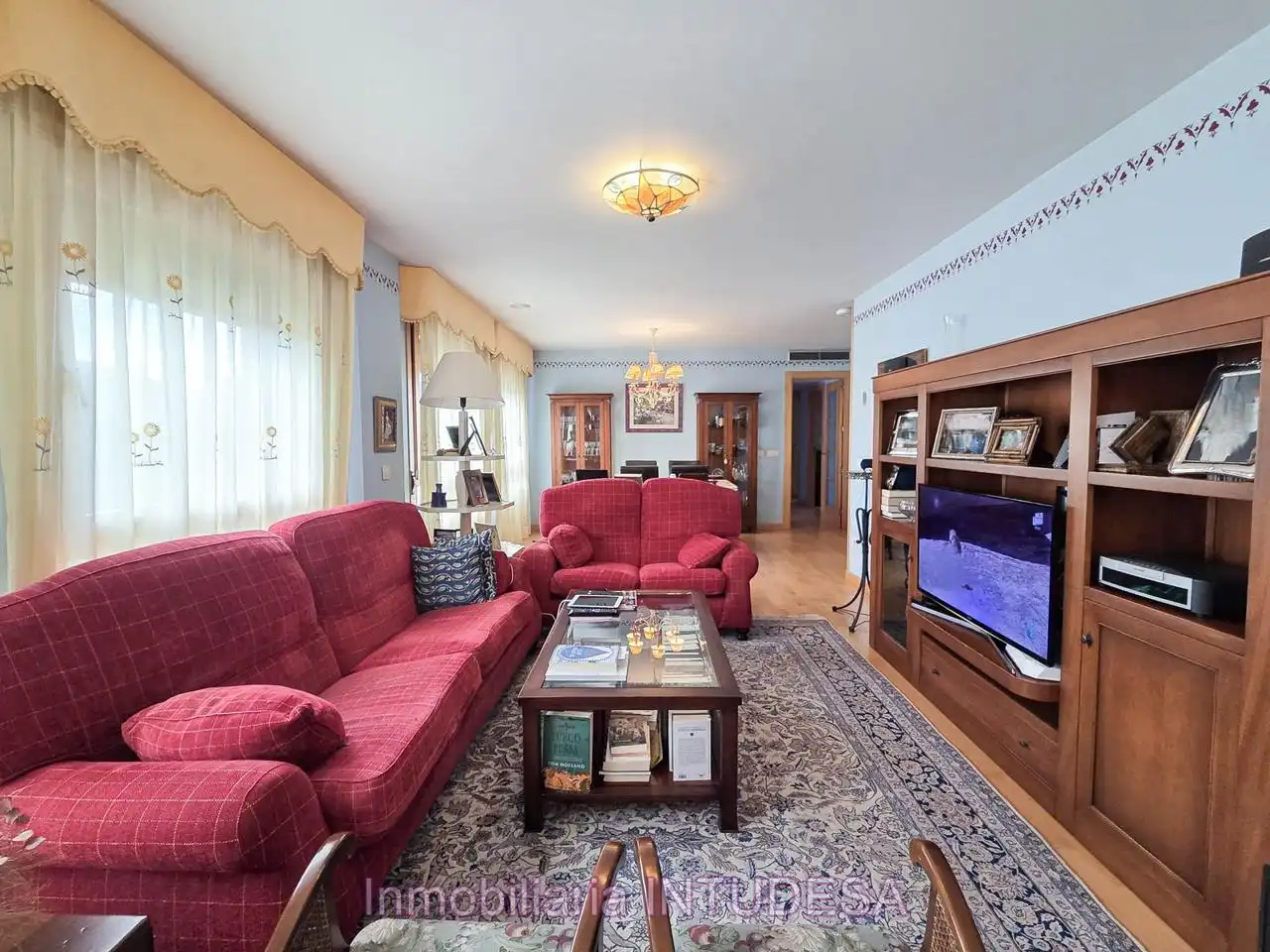 Sala de estar de Piso en venta en Tudela con Aire acondicionado, Calefacción y Parquet