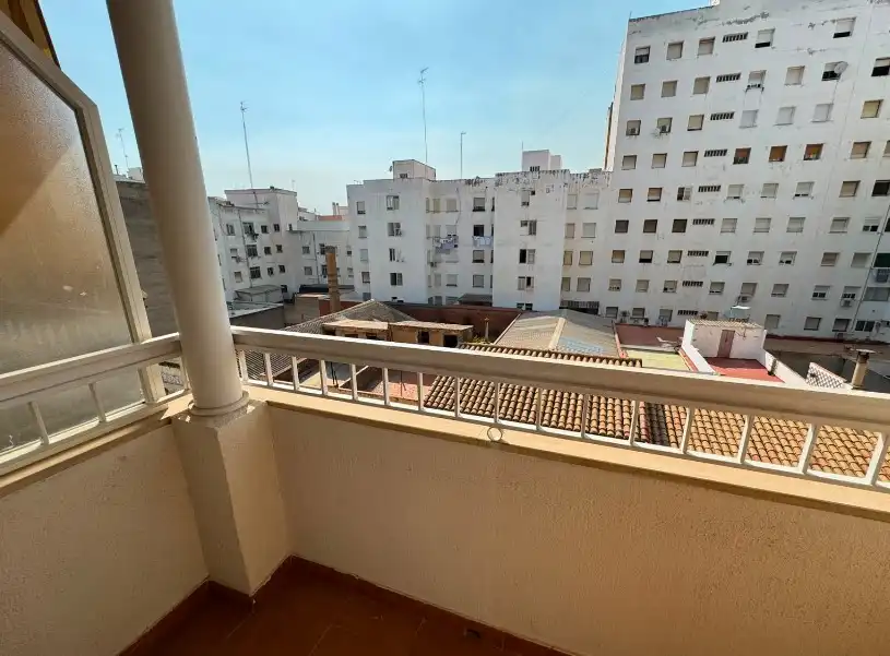 Terrasse von Maisonette zur Miete in Castellón de la Plana / Castelló de la Plana mit Klimaanlage, Heizung und Terrasse