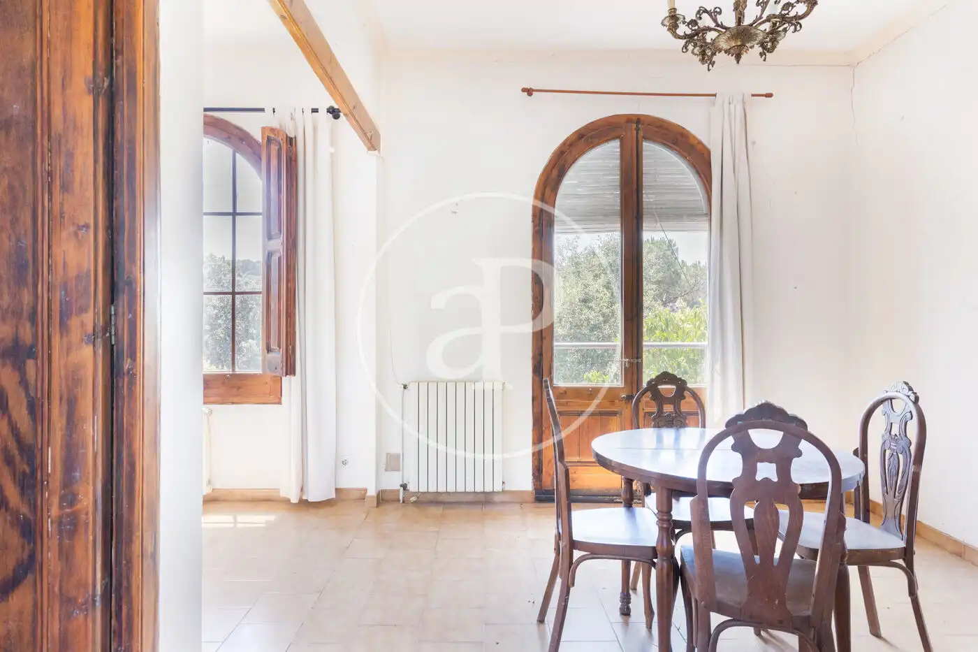 Dining room of Houses for sale in Sant Cugat del Vallès  with Heating and Private garden