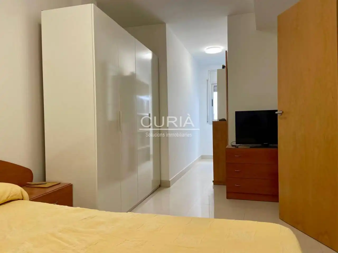 Bedroom of Apartments for rent in Sarroca de Lleida  with Air Conditioner, Heating and Furnished