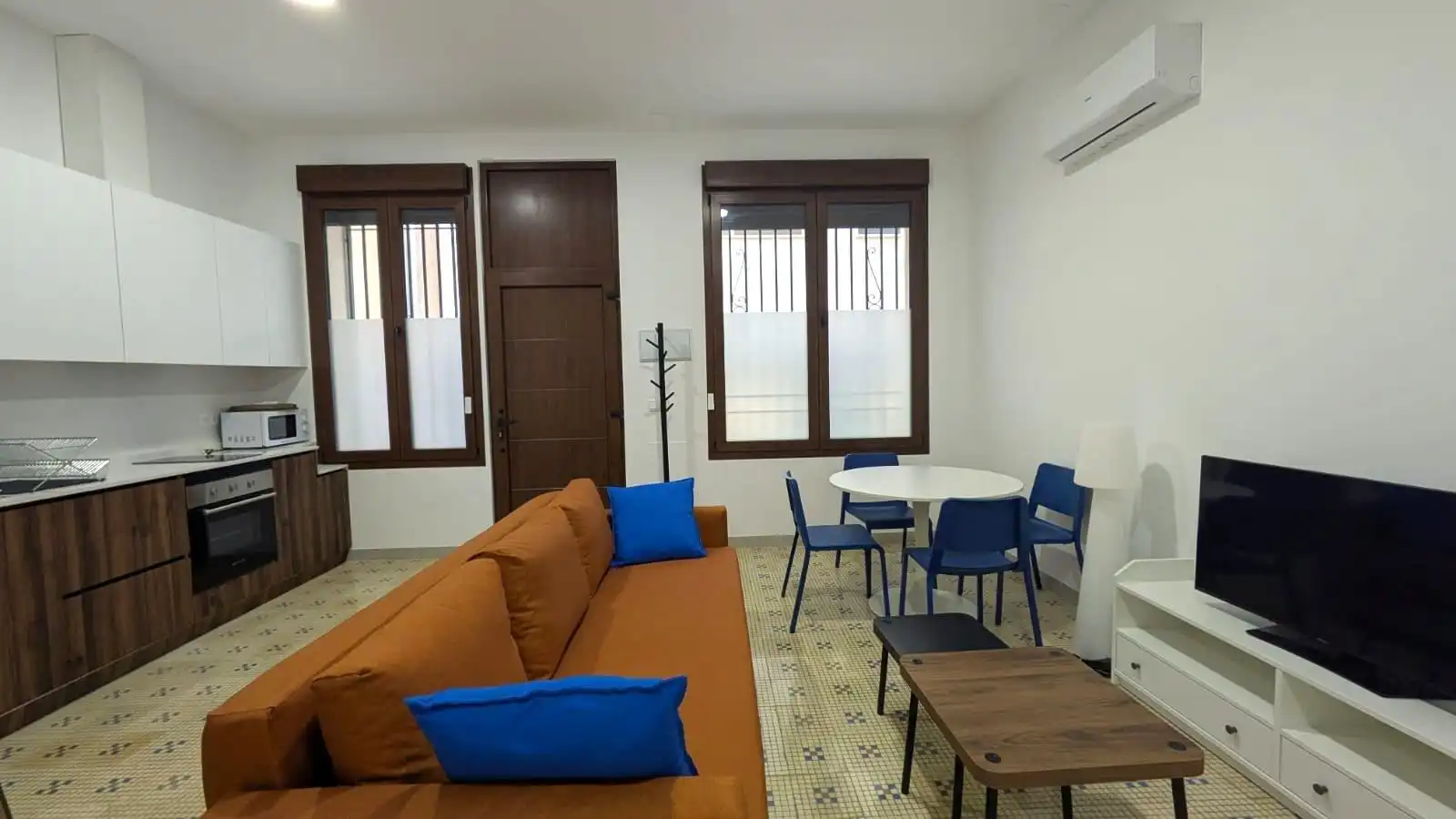 Sala de estar de Loft de alquiler en Elche / Elx con Aire acondicionado, Calefacción y Amueblado