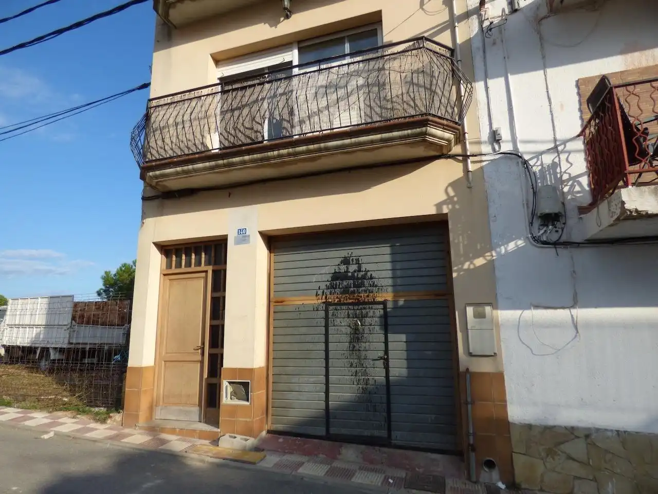 Vista exterior de Casa o xalet en venda en Blanes amb Terrassa, Traster i Balcó