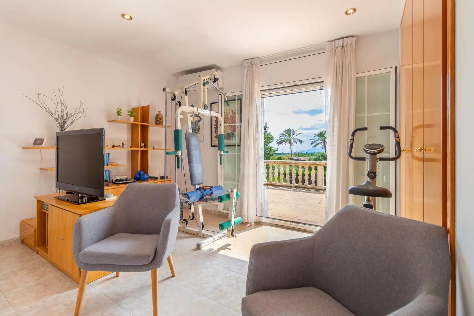 Bedroom of Houses for sale in Riudoms  with Air Conditioner, Heating and Private garden