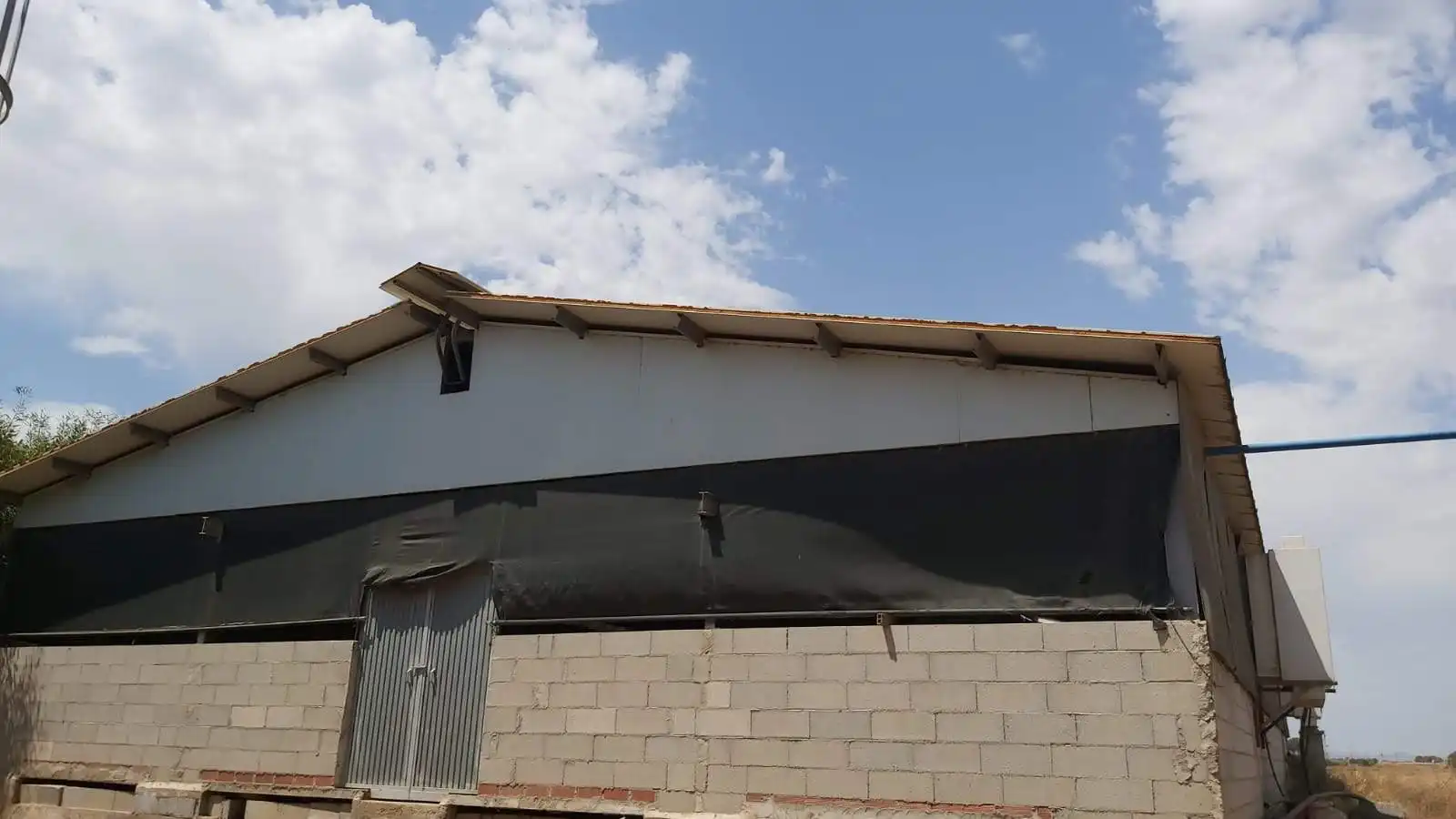 Vista exterior de Nave industrial en venta en Fuente Álamo de Murcia