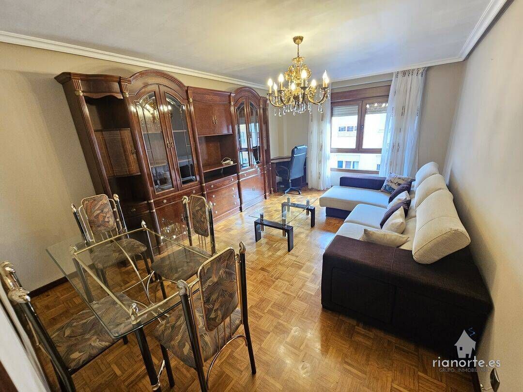 Living room of Flat for rent in Avilés  with Heating and Storage room