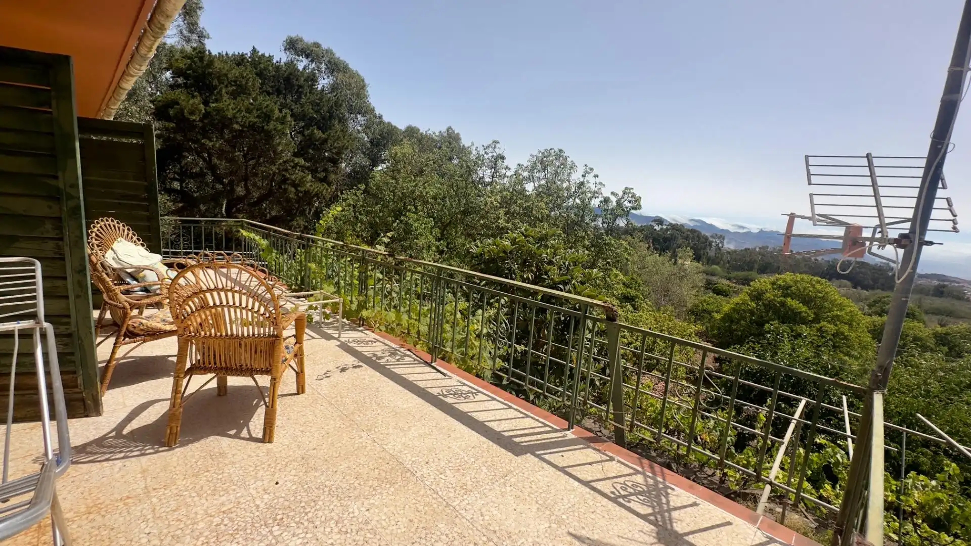 Terraza de Finca rústica en venta en El Rosario con Jardín privado, Terraza y Alarma