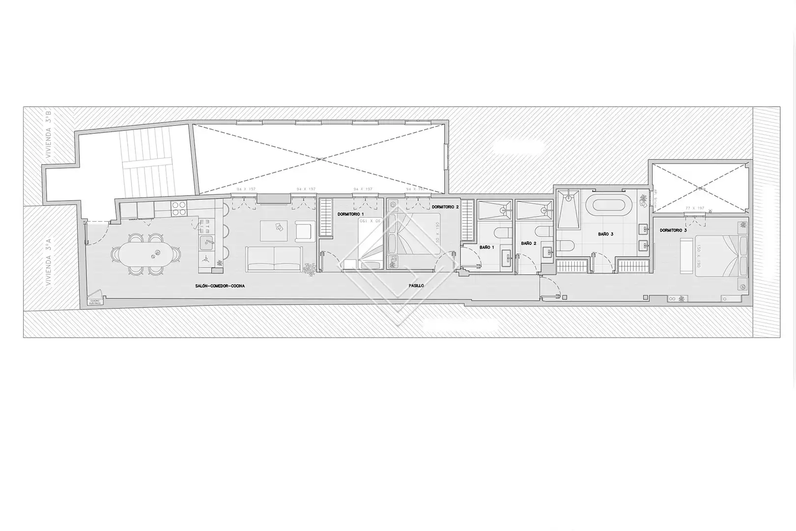 Flat with lift for sale in Centro, imagen 12