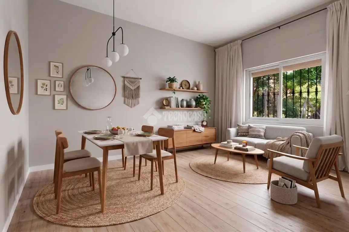 Sala de estar de Piso en venta en Madrid con Calefacción y Amueblado