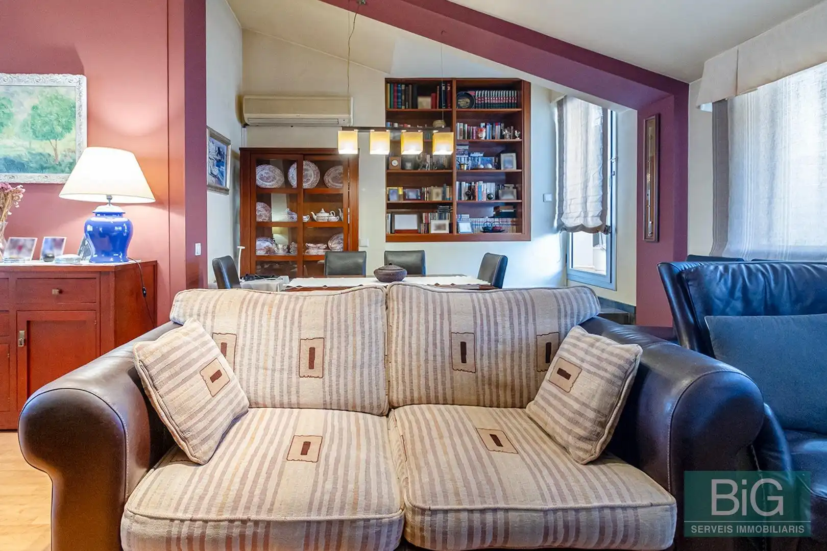 Sala de estar de Ático en venta en Mataró con Aire acondicionado, Calefacción y Parquet