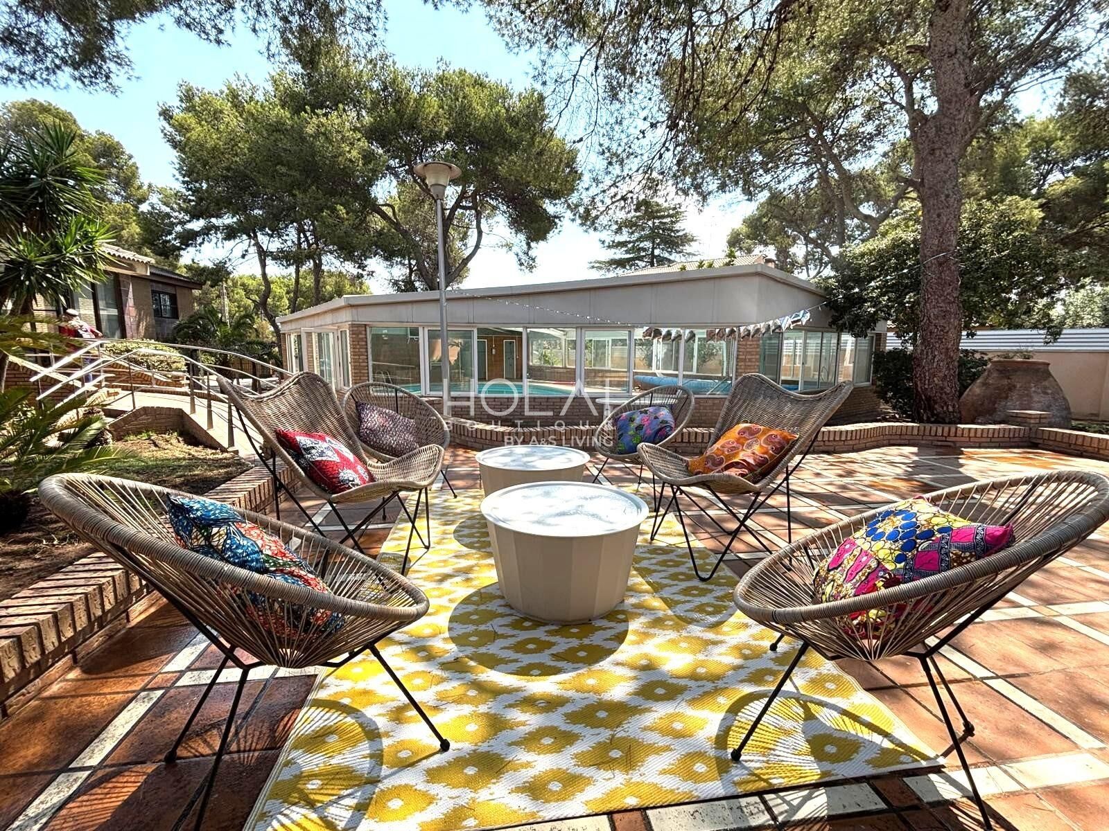 Terrace of House or chalet to rent in Paterna  with Terrace