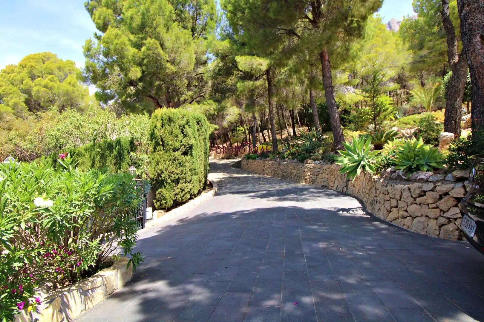 Vista exterior de Casa o chalet en venta en Altea con Calefacción, Jardín privado y Terraza