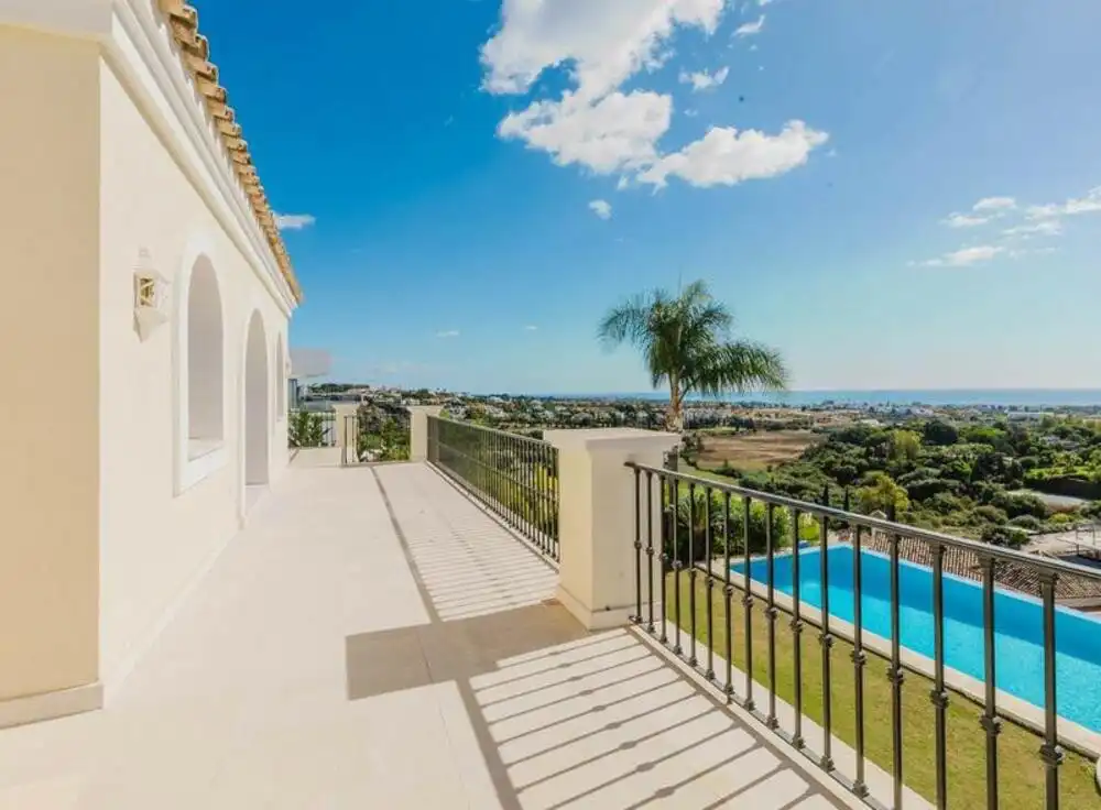 Terrace of Houses for rent in Benahavís  with Air Conditioner, Private garden and Terrace