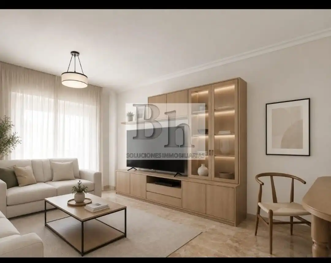 Sala de estar de Piso en venta en Málaga con Aire acondicionado, Jardín privado y Terraza