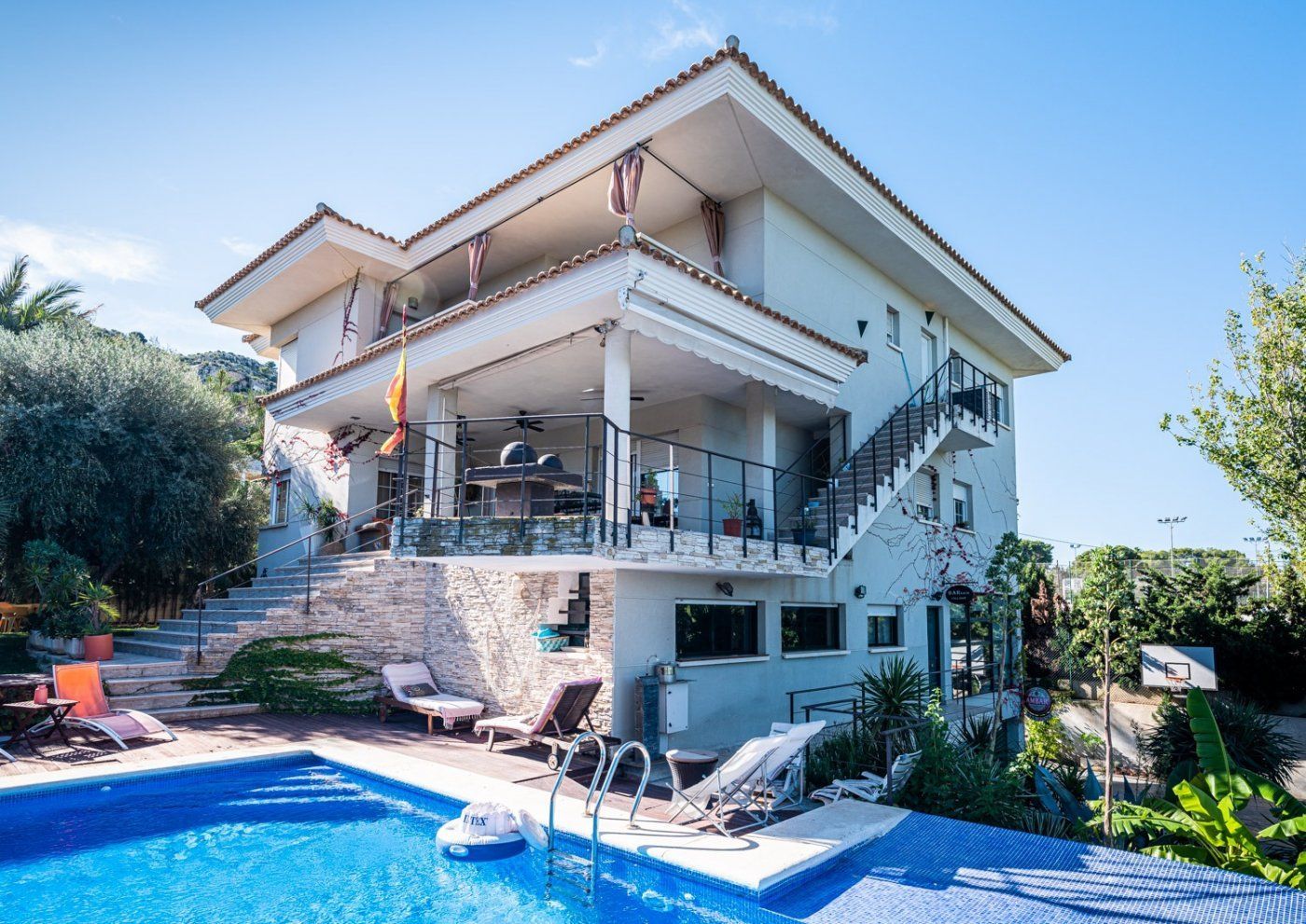 Exterior view of House or chalet for sale in Alicante / Alacant  with Air Conditioner, Private garden and Terrace
