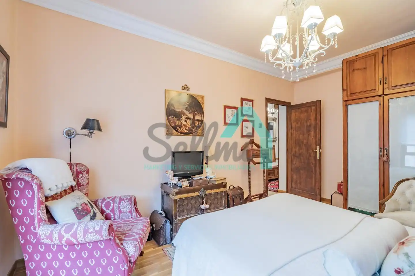 Habitación de Piso en venta en Mieres (Asturias) con Calefacción y Parquet