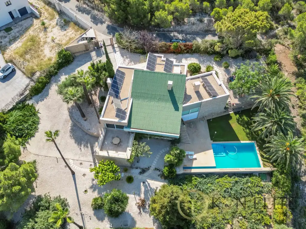 Exterior view of Houses for sale in Petrer  with Private garden and Swimming Pool