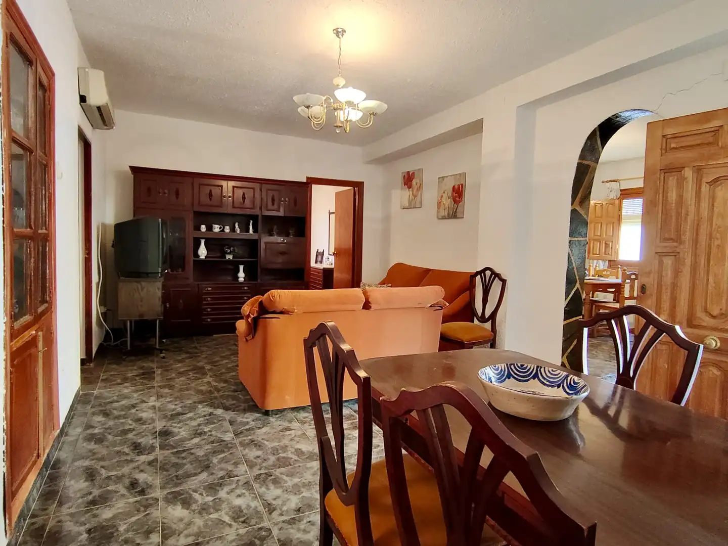 Sala de estar de Casa o chalet en venta en Ugíjar con Aire acondicionado, Terraza y Trastero
