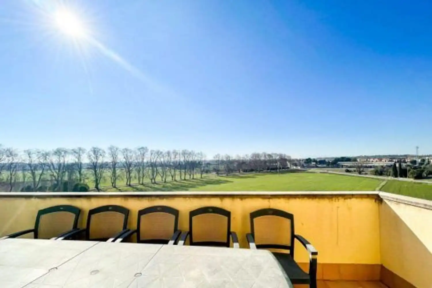 Terrace of Flat for sale in Figueres  with Air Conditioner and Terrace