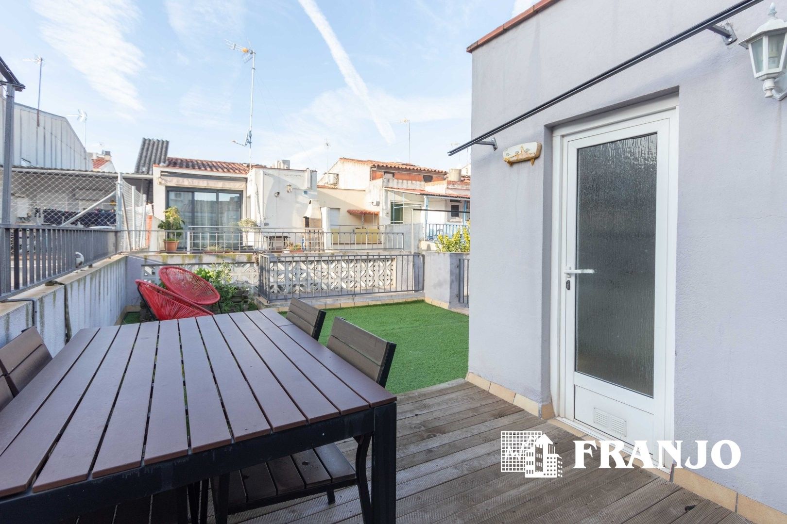 Terrace of Single-family semi-detached for sale in Sabadell  with Air Conditioner, Heating and Terrace