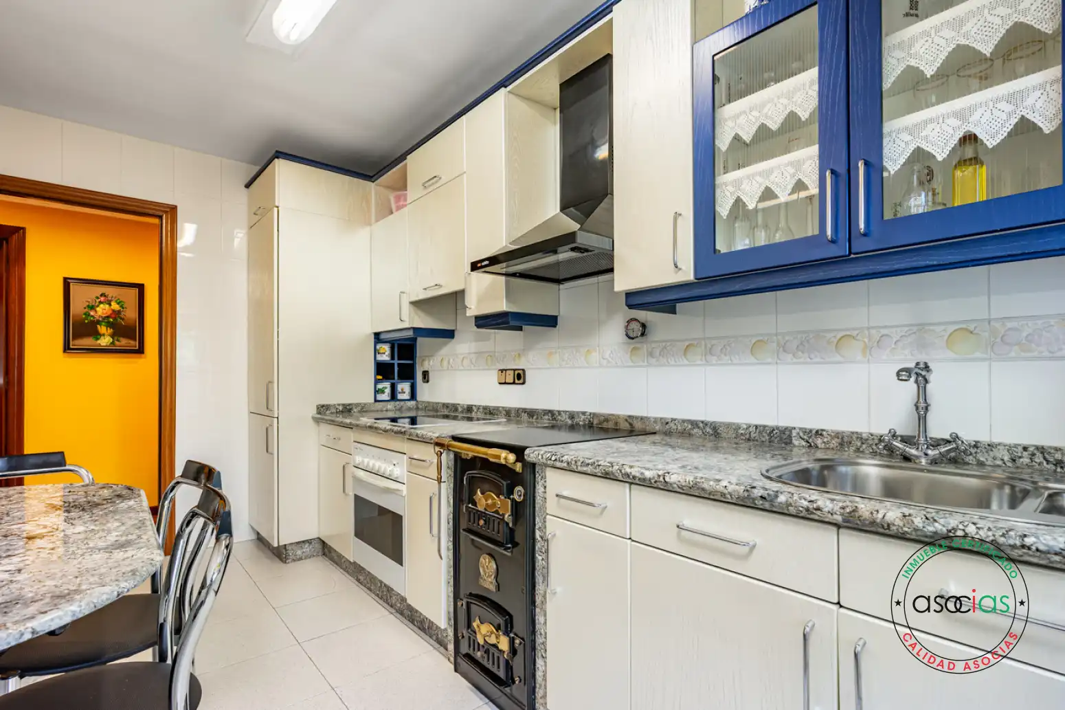 Kitchen of Attic for sale in Lena  with Heating, Parquet flooring and Terrace