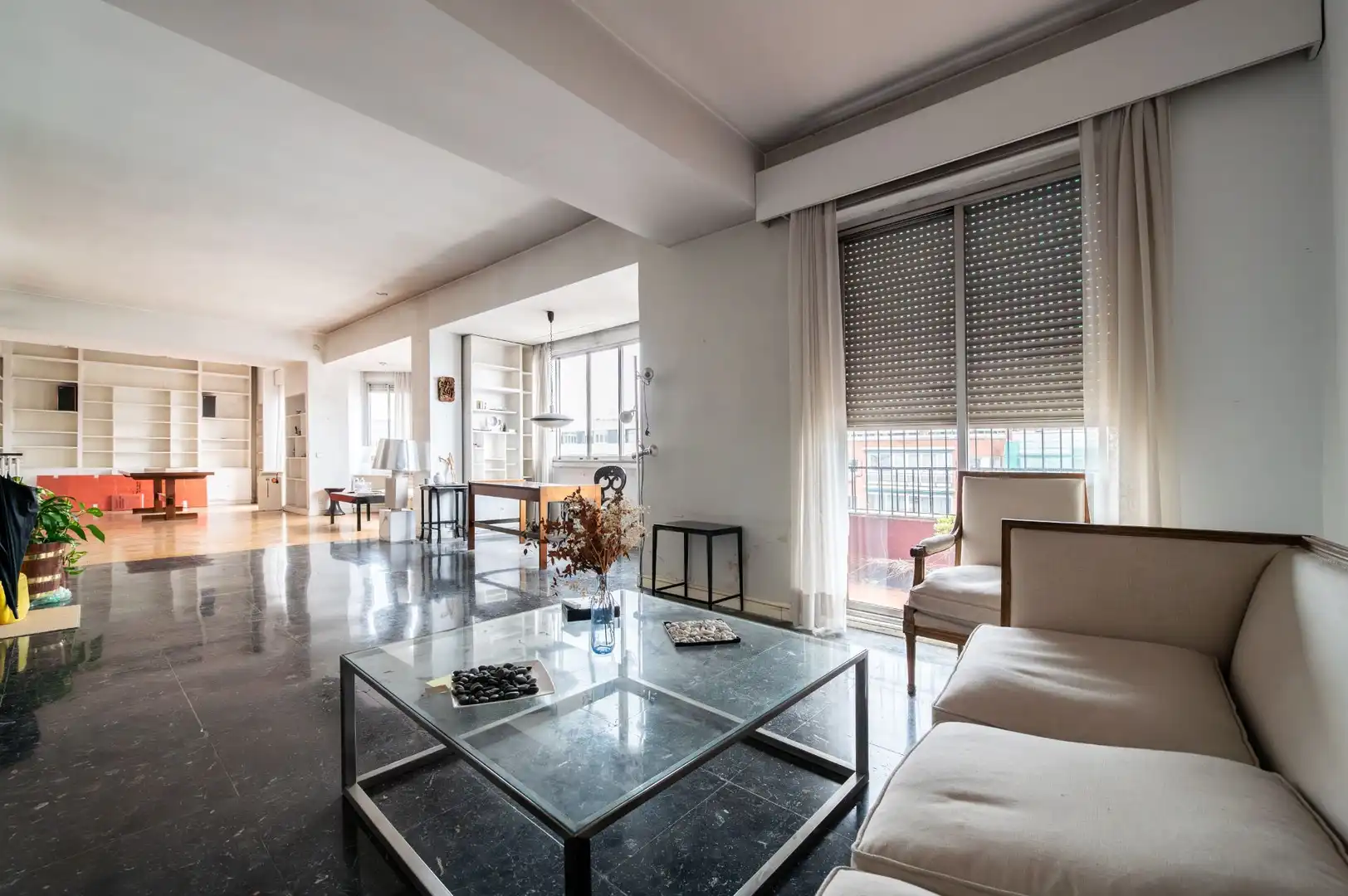 Living room of Flat for sale in Madrid  with Air Conditioner, Heating and Terrace