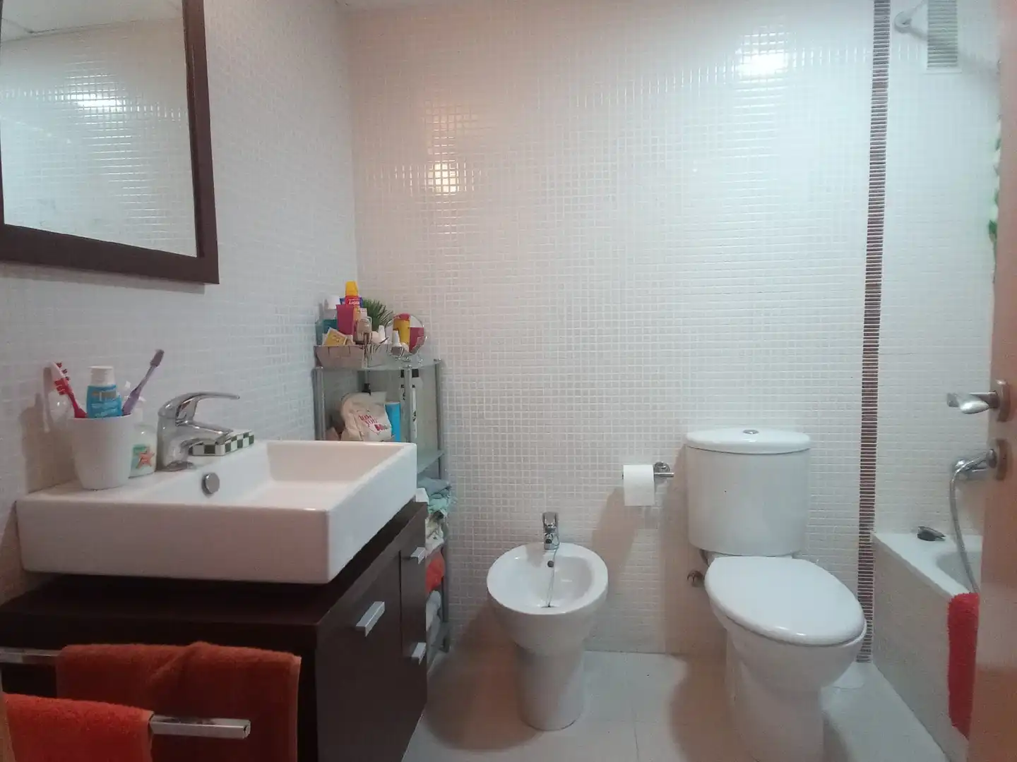 Bany de Apartament en venda en Moncofa amb Terrassa, Piscina i Moblat