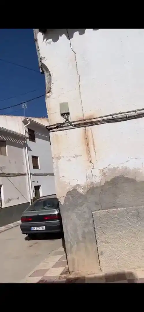 Vista exterior de Casa adosada en venda en Huéscar