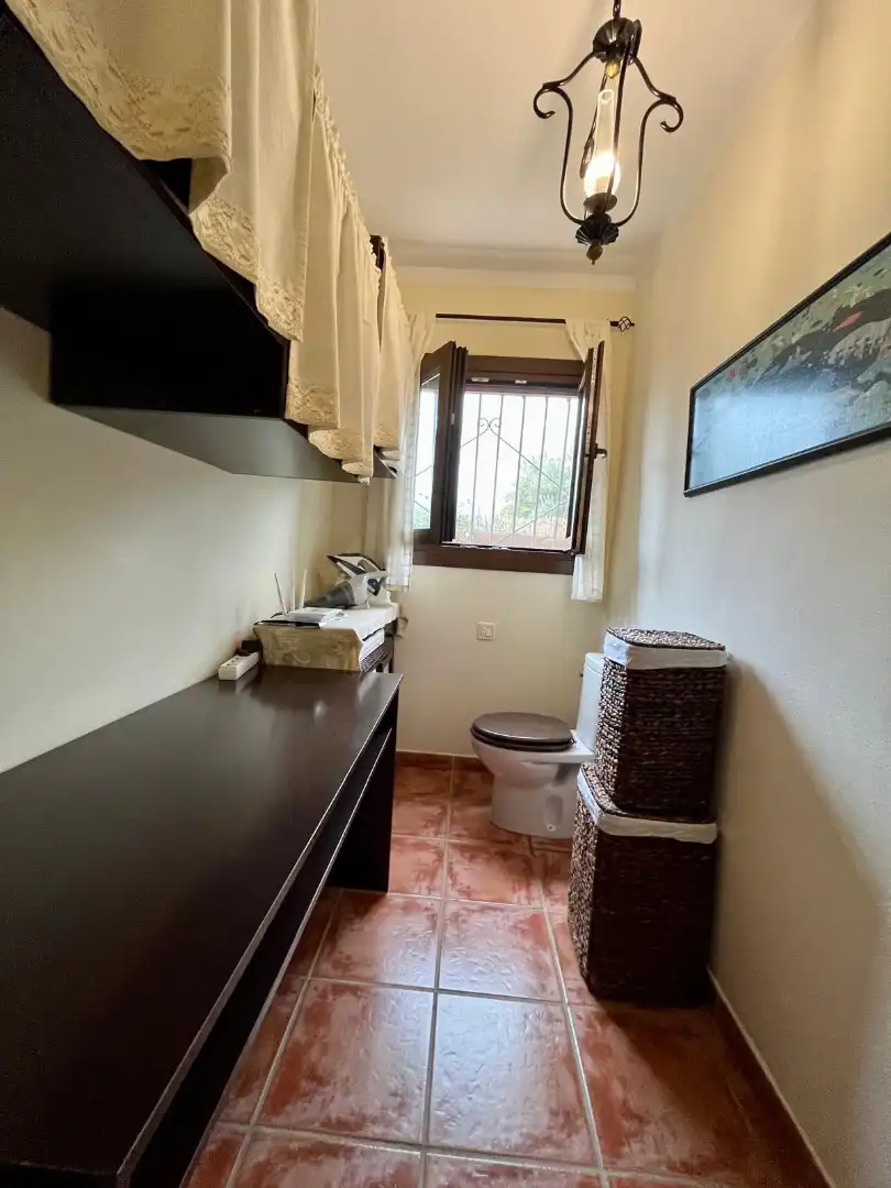 Bathroom of Detached homes for sale in Mojácar  with Air Conditioner, Heating and Private garden