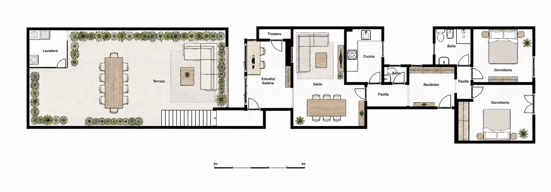 Piso con terraza en venta en Riera de Sant Miquel, imagen 36