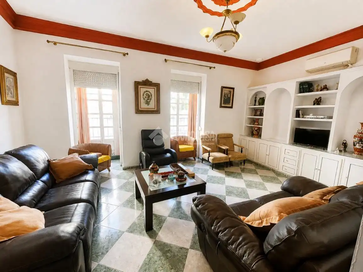 Sala d'estar de Casa o xalet en venda en San Fernando amb Aire condicionat