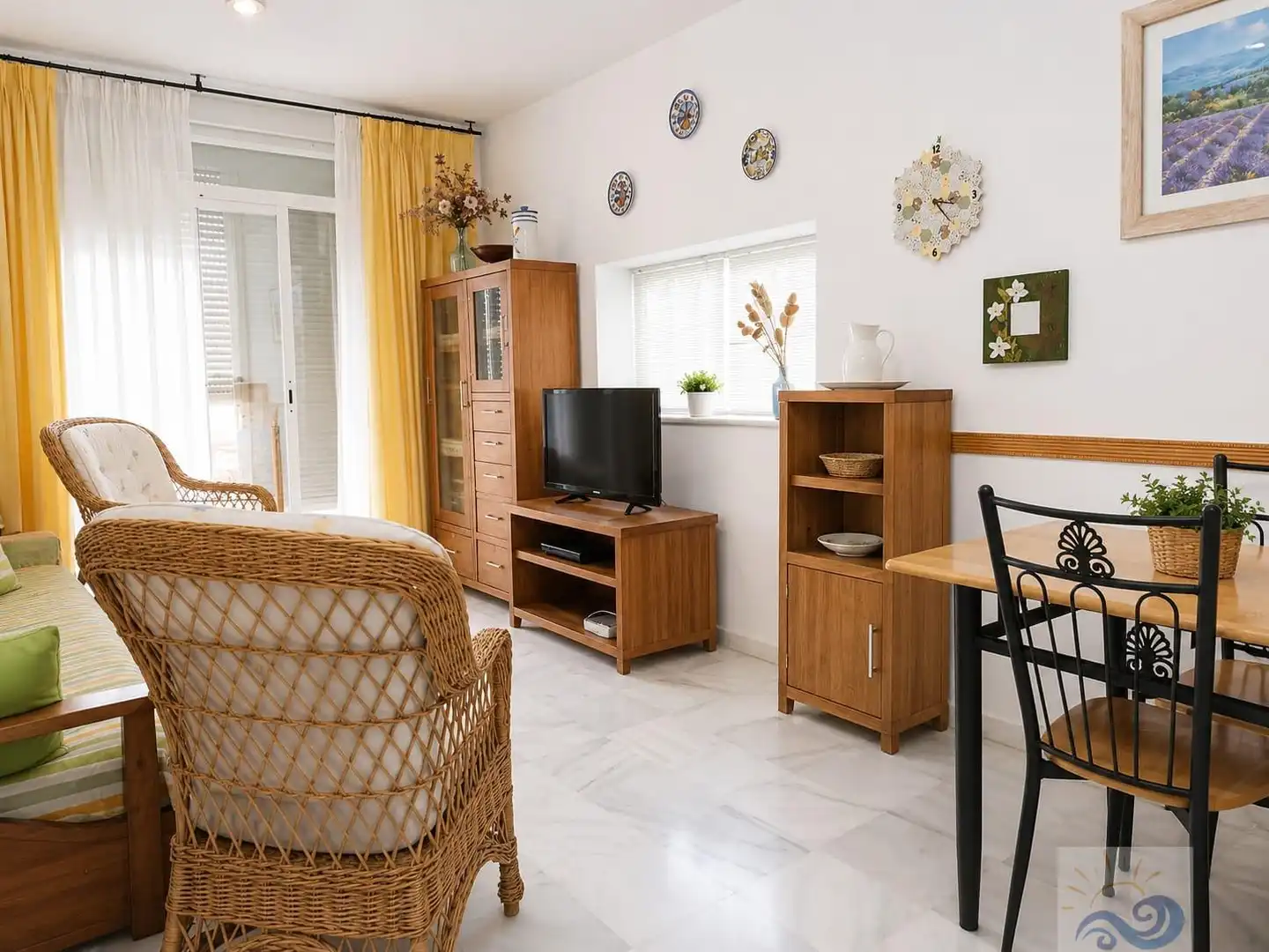 Sala de estar de Apartamento en venta en El Puerto de Santa María con Terraza y Piscina comunitaria