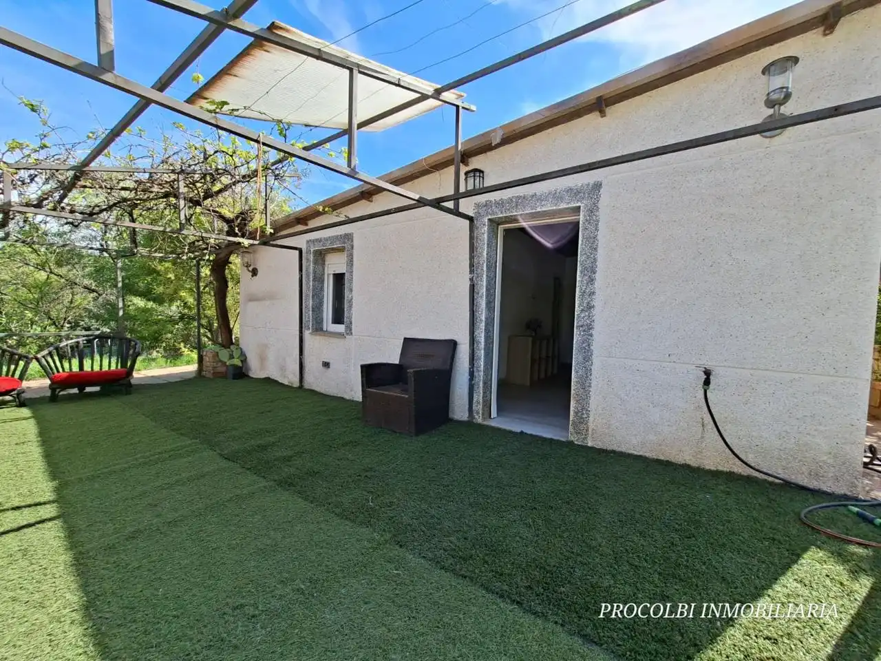 Terrassa de Casa o xalet en venda en Uceda amb Aire condicionat, Jardí privat i Terrassa