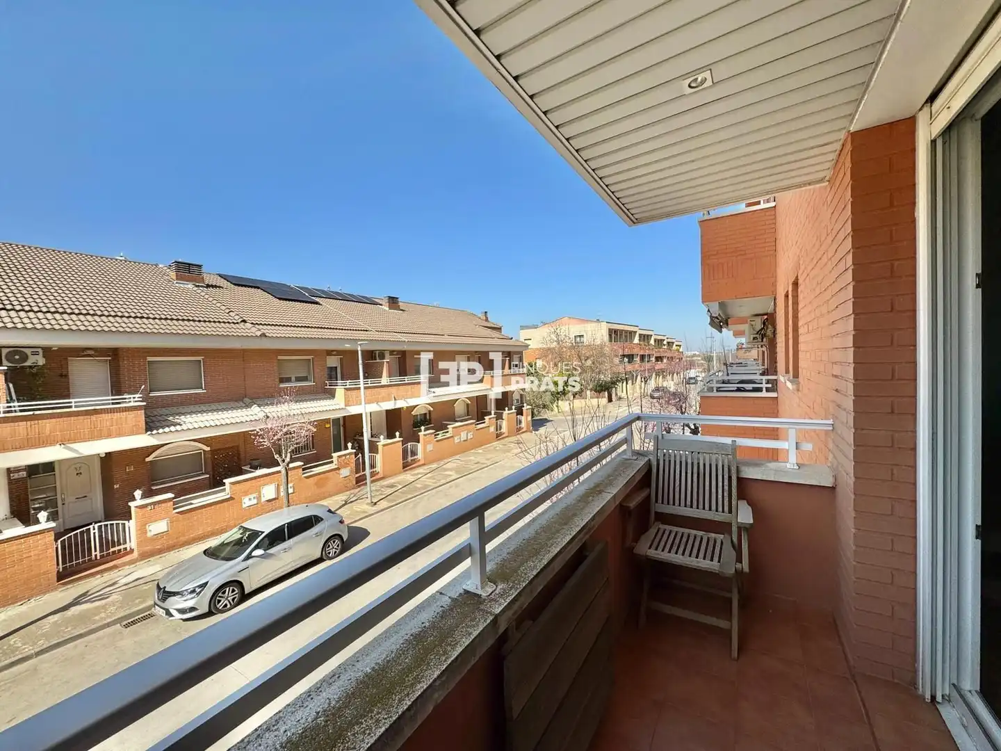 Vista exterior de Casa adosada en venta en Puigverd de Lleida con Aire acondicionado, Calefacción y Terraza