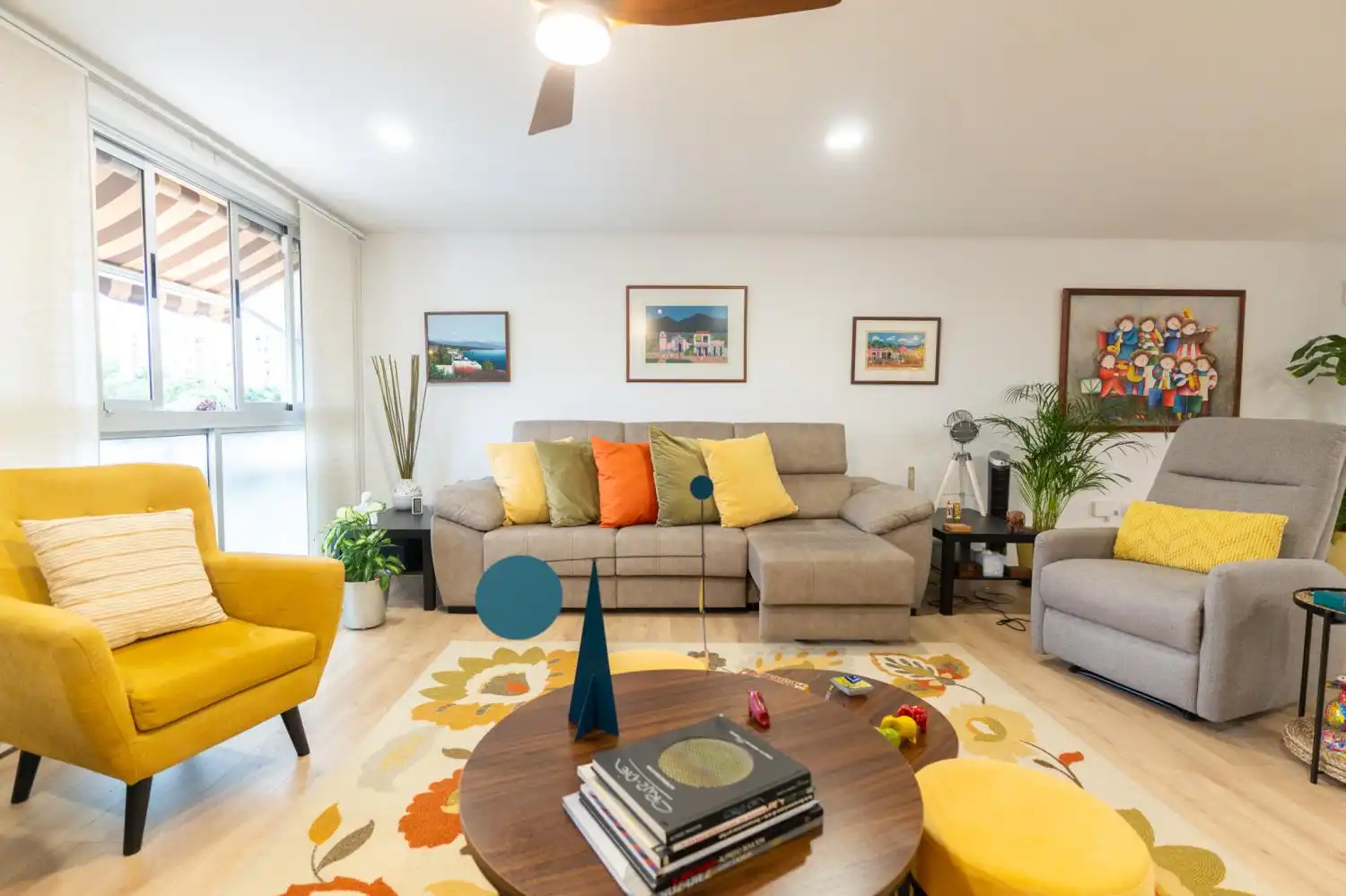 Sala de estar de Piso en venta en Santa Cruz de Tenerife con Aire acondicionado