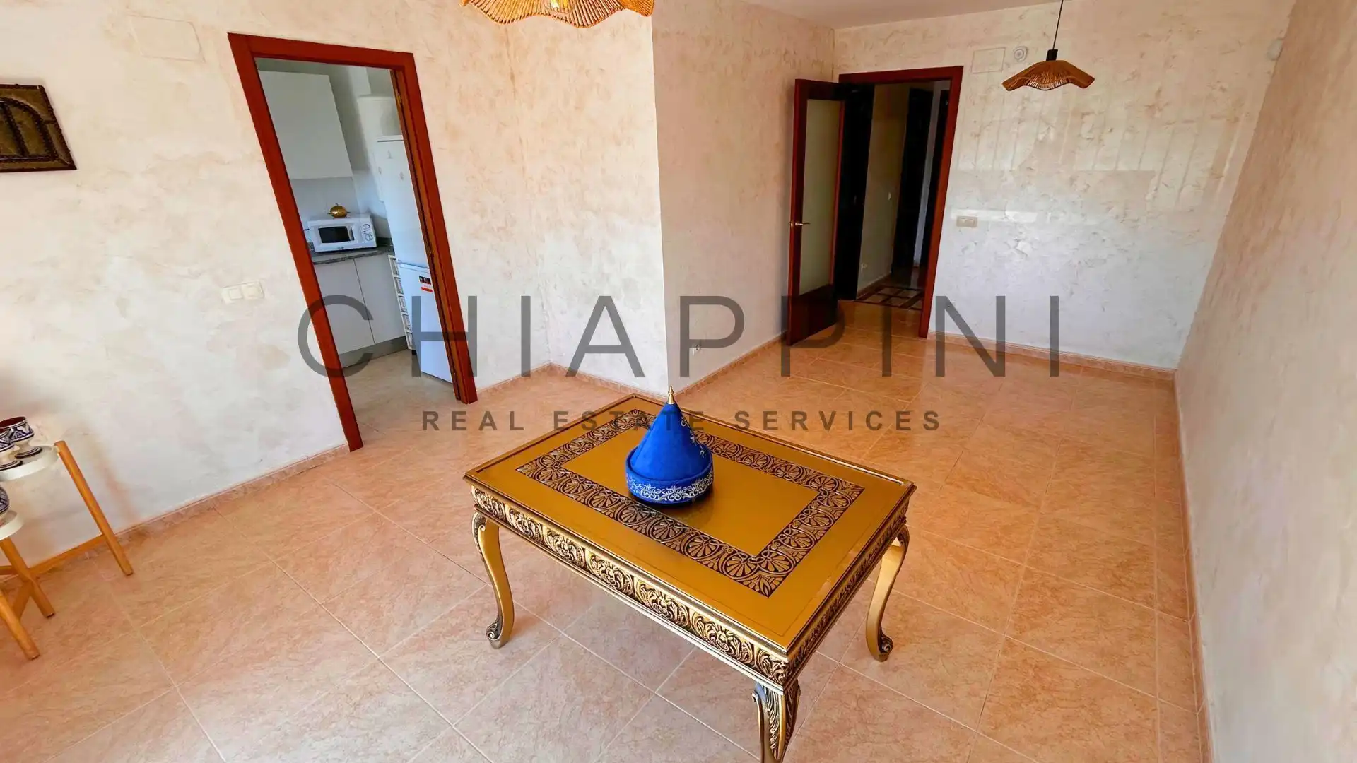 Sala de estar de Apartamento en venta en Palafrugell