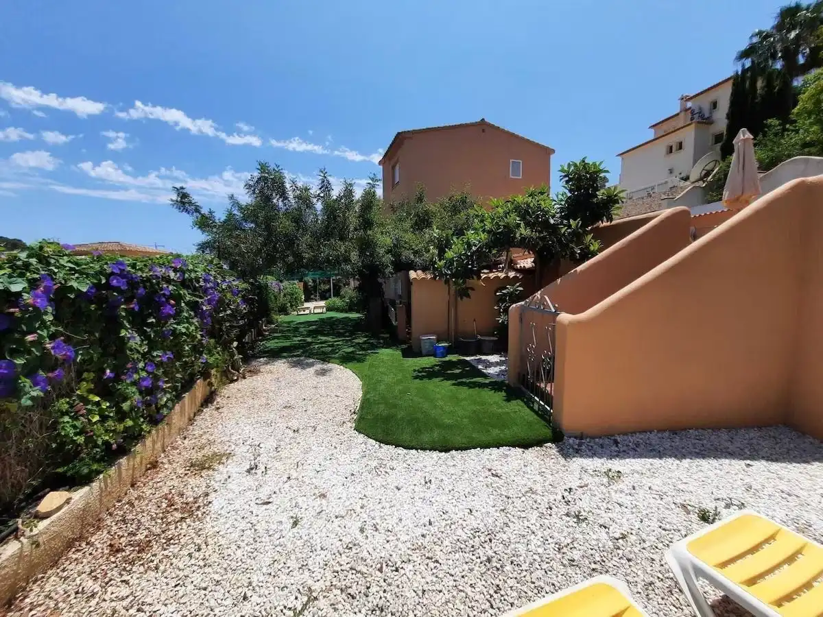 Garden of Houses for rent in Benissa  with Air Conditioner, Terrace and Swimming Pool