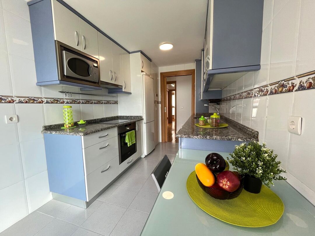 Kitchen of Flat for sale in  Pamplona / Iruña  with Heating, Private garden and Storage room