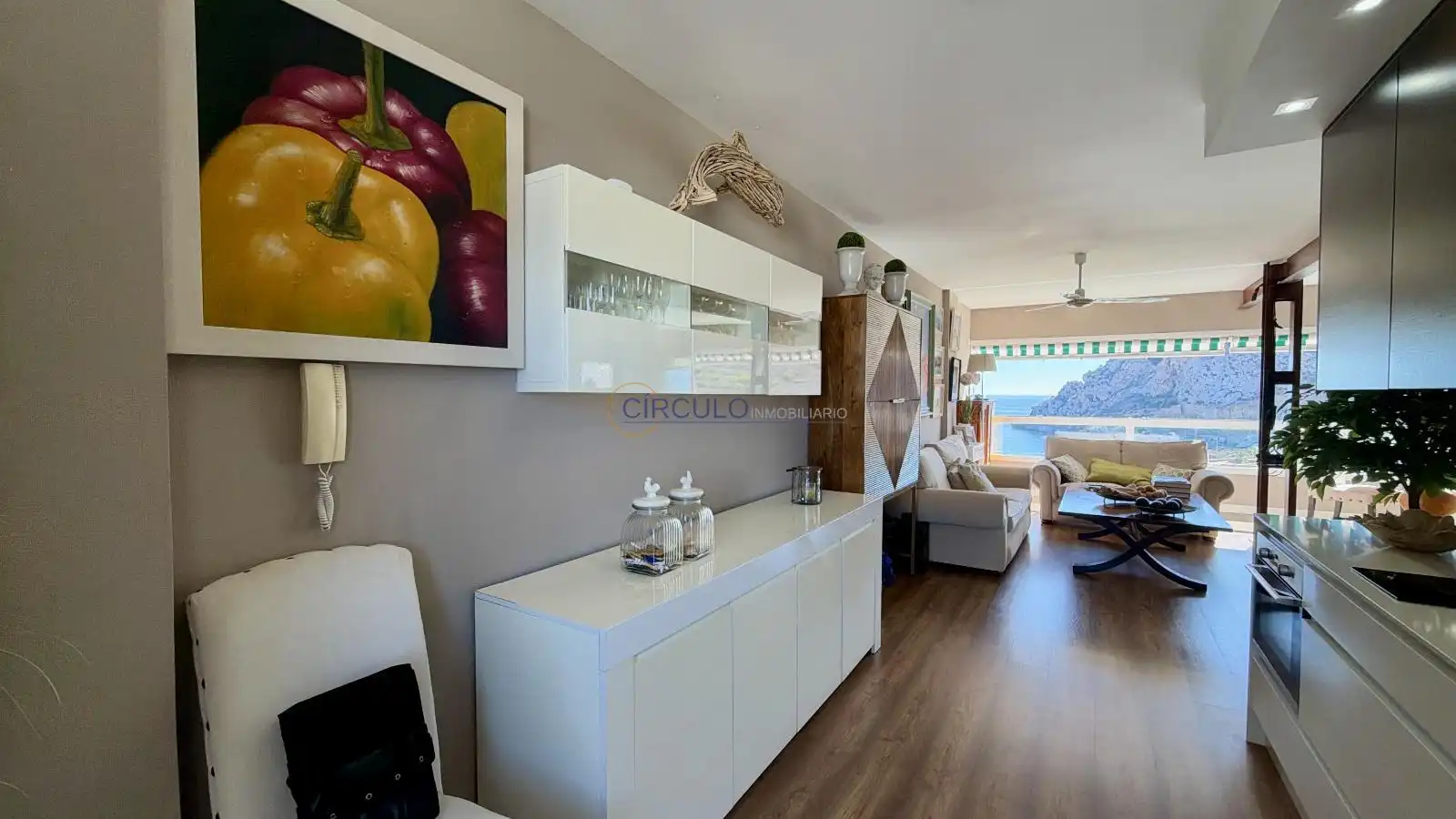 Sala de estar de Piso en venta en Águilas con Amueblado